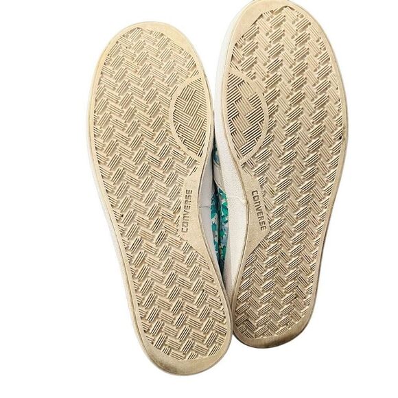 Converse Breakpoint Low Floral blue & white women’s size 8 - Picture 11 of 12